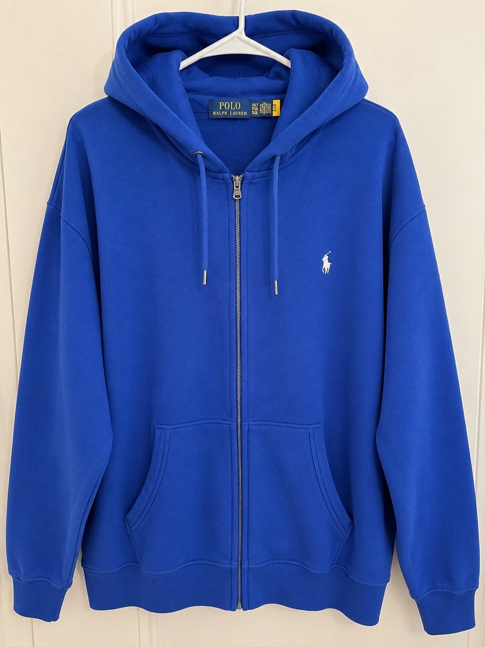 Polo by Ralph Lauren Men's Blue Full-Zip Hoodie